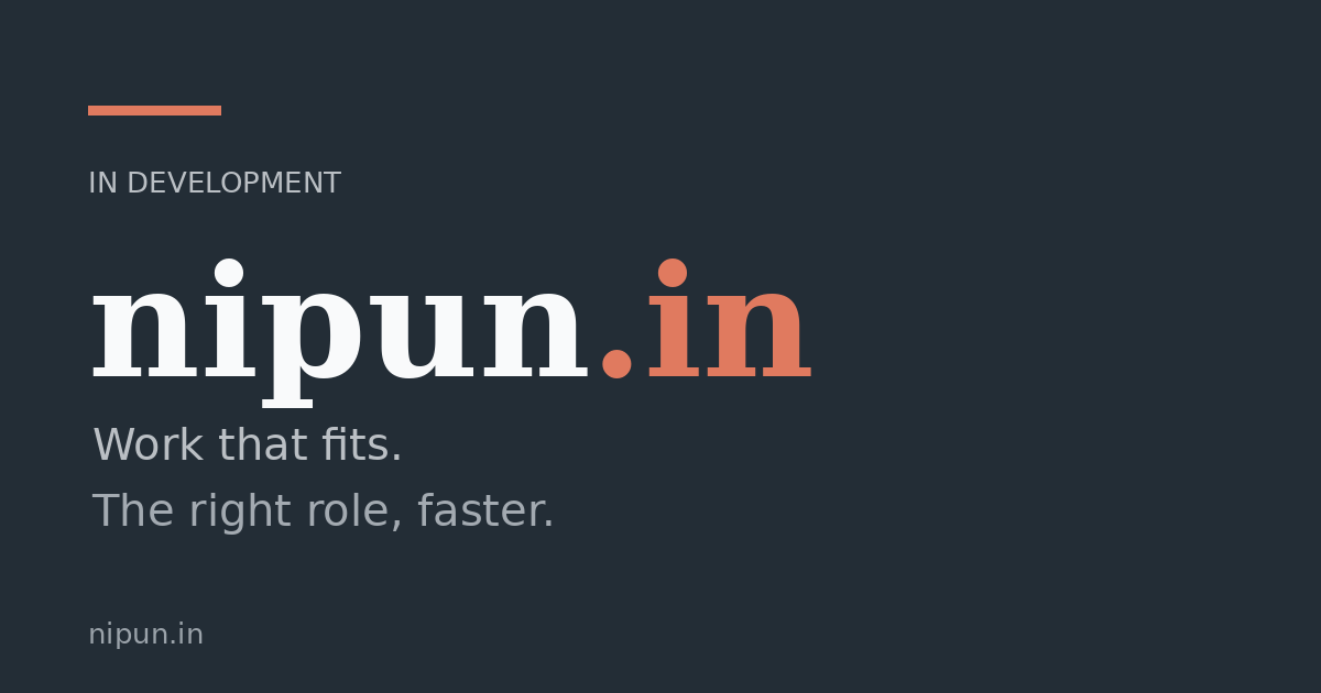 Link preview image for nipun.in